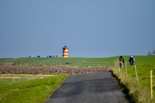 Pilsumer Leuchturm an der  Nordsee 
